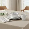 Jídelní servis - 16-dílný - Porcelán - Moderní jídelní Náhled obrázku produktu 3
