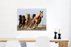 MuchoWow® Poster Laufende Pferde in der Mongolei 80x60 cm - Produktbild-Vorschau 5