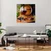 Bilder auf glas - Alkohol Fass trinken Flasche - 70x70cm - Produktbild-Vorschau 6