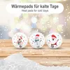 com-four® 6x Taschenwärmer wiederverwendbar, weihnachtliche Produktbild-Vorschau 2