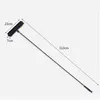 2-in-1 Bodenbürste + Kamm 108cm blau Produktbild-Vorschau 5