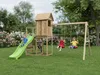 MaxPlay 5 KDI Spielplatz mit Spielhaus, Rutsche, Produktbild-Vorschau 5