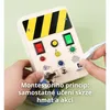 Montessori senzorické dřevěné hračky – Busy Board pro děti Náhled obrázku produktu 5