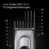 Braun HC7590, Czarny, Srebrny, 3 mm, 3,5 cm, Głowa, 50 min, Podgląd zdjęcia produktu 15