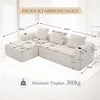 Kompakt-Cordsofa, weich, modular & alltagstauglich mit Produktbild-Vorschau 2