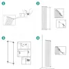 Instructions for installing a radiator. Produktbild-Vorschau