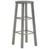 vidaXL Tabouret de bar 2 pcs. anthracite MDF Voir les images du produit 1