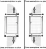 FURTKA 120cm antracyt grafit PANELOWA dwa SŁUPKI RAL7016 Podgląd zdjęcia produktu 6