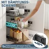 XINZI Panier coulissant pour armoire de cuisine 60 cm, lot Voir les images du produit 5