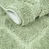 Badematten Set - 2-Teilig - 40x60 cm - Grün - Oval - Weiche Produktbild-Vorschau 5