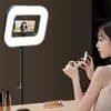 Verstellbare LED Ringlampe, Wiederaufladbares Handy Produktbild-Vorschau 6