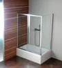 A modern bathroom with a bathtub and shower enclosure. Produktbild-Vorschau