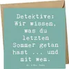 Mr. & Mrs. Panda Klappkarte Spruch Detektiv Geheimnisse - Produktbild-Vorschau 1