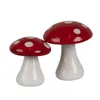 Clayre & Eef Figurine de décoration Champignon Ø 4x4 cm Voir les images du produit 3