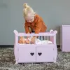 Bandits & Angels Puppenbett „Sweetheart“ aus Holz mit Produktbild-Vorschau 2