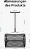 Wiltec Kompoststreuer 75 l mit 60 cm Arbeitsbreite, Produktbild-Vorschau 3