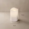 Star Trading Bougie LED blanche 7,5x11,5cm plastique 6/18h Voir les images du produit 10