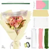 Knutselset: Pijpenreiniger, bloemenboeket, roze, Productafbeelding-voorbeeld 1