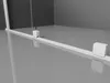 Mexen Velar Schiebetür-Duschwand 160 cm, matt, weiß - Produktbild-Vorschau 5