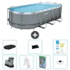Bestway Power Steel Oval - 549x274x122 cm - 8-teilig  S598 Produktbild-Vorschau 1