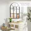 HOMCOM Wandspiegel Bogenfenster-Spiegel 91 x 60 cm Produktbild-Vorschau 4