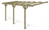 Carport Garagendach 3x5.24 m - 15 m2 - an der Hauswand Produktbild-Vorschau 1