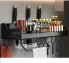 Gewürzregal Ohne Bohren Gewürzregal Wand Hängend Spice Rack Produktbild-Vorschau 1