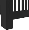 vidaXL Holzwerkstoff Heizkörperverkleidung Schwarz 78 cm Produktbild-Vorschau 7