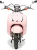 Motorroller 50 ccm Burnout EasyCruiser Eco Rosa 45 km/h Produktbild-Vorschau 4
