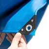 Multifunktionale Abdeckplane 500 g/m² Blau 3 x 3 m Produktbild-Vorschau 3