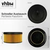 vhbw Faltenfilter kompatibel mit Kärcher WD 5, WD 5.200M, Produktbild-Vorschau 4