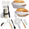 21-teiliges Gärkörbchen Set aus Baumwollseil, 25 cm rund & Produktbild-Vorschau 1