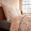 Estella Mako-Satin Bettwäsche 135x200 Nikola orange Paisley Produktbild-Vorschau 8