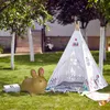 Relaxdays Hüpftier Hase, inklusive Luftpumpe, Hopser, bis Produktbild-Vorschau 4