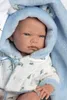 Llorens Baby Puppe Nico Blau mit Decke 40 cm Produktbild-Vorschau 3