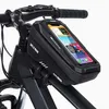 Wildman Fietszak/Beugel voor fiets Xs2, Zwarte tas voor op Productafbeelding-voorbeeld 1