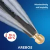 Wąż do czyszczenia rur AREBOS 15 m | 160 bar | do myjek Podgląd zdjęcia produktu 9