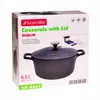 KAMILLE Topf FERRAN Aluminiumtopf 6,5 l Induktion schwarz Produktbild-Vorschau 8