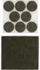Tarrox Filzgleiter 28 mm rund braun 9 Stück selbstklebend Produktbild-Vorschau 2