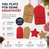 50 kerstbedels met 10 meter touw – Kerstbedels om te Productafbeelding-voorbeeld 8