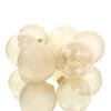 Weihnachtskugeln Glas 6cm x 6 Stück - Perle transparent Produktbild-Vorschau 3