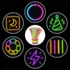 Leuchtstäbe 100 Stück, Glow Sticks mit Verbindern, Produktbild-Vorschau 7