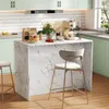 ODIKALO Kücheninsel Anrichte 120x60x90,5 verstellbare Produktbild-Vorschau 2