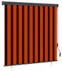 vidaXL Vonkajšia roleta 160x250 cm oranžová a hnedá Náhľad obrázku produktu 8