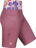 Sansa Shorts von Ocun in lila mit buntem; floralem Bund; ideal für Klettern und Bouldern. Produktbild-Vorschau