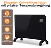 Peviasot Elektroheizung 2500W Schwarz Glasheizung mit WiFi Produktbild-Vorschau 3