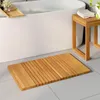 Tapis de bain vidaXL, naturel, 81 x 50 cm, en bois d'acacia Voir les images du produit 2