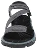 RIEKER Damen Trekkingsandale schwarz Textil/Kunstleder - Produktbild-Vorschau 20