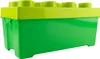 LEGO® Aufbewahrungsbox Grün Mittelgroß mit Deckel Stapelbar Produktbild-Vorschau 1