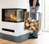 Westmann Rotin Panier à bois pour cheminée Costa Naturel Voir les images du produit 4